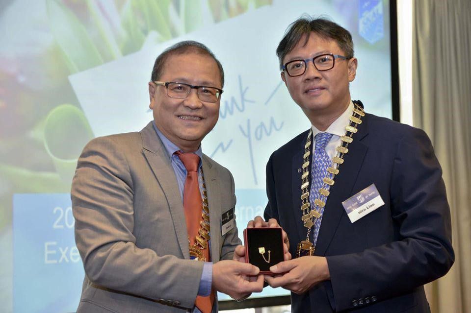 Skål International Taipei new President Johnny Tsai