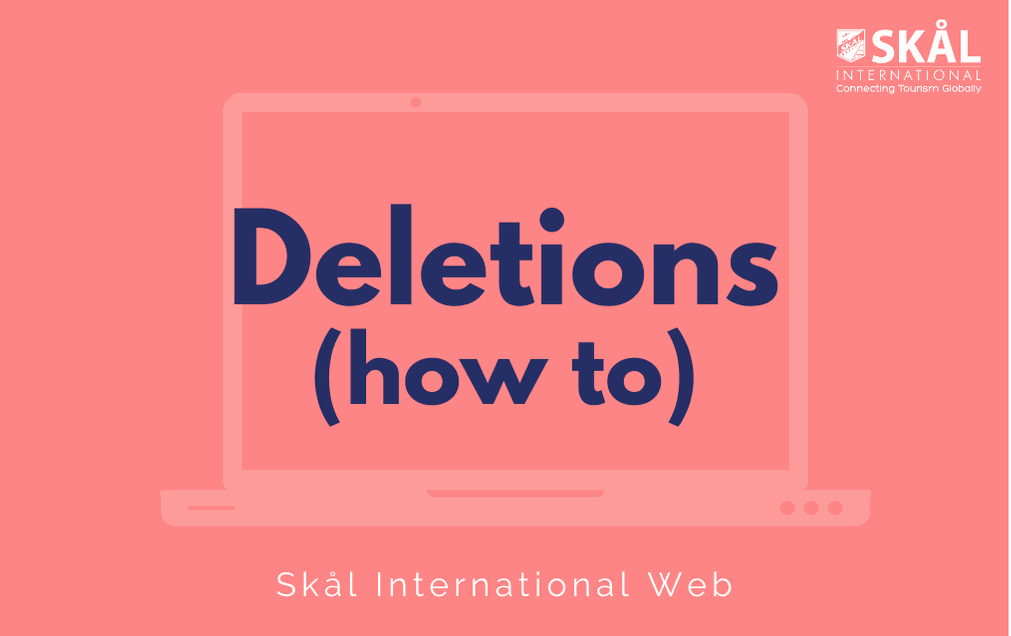 Deletions (how to)